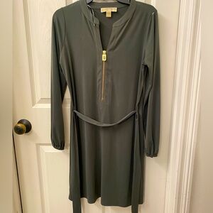 Michael kors dress size small dark green